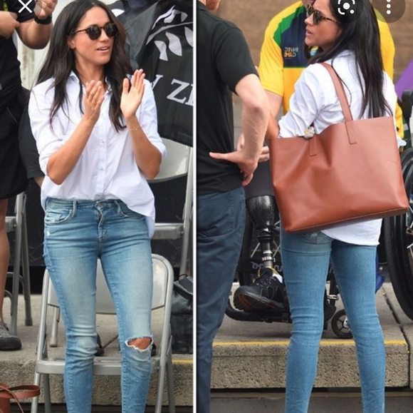 Mother High Rise Looker Ankle Fray - Picture 3 of 9